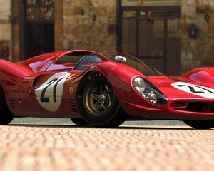 Preview wallpaper ferrari 330 p4, ferrari 330, sports car, red