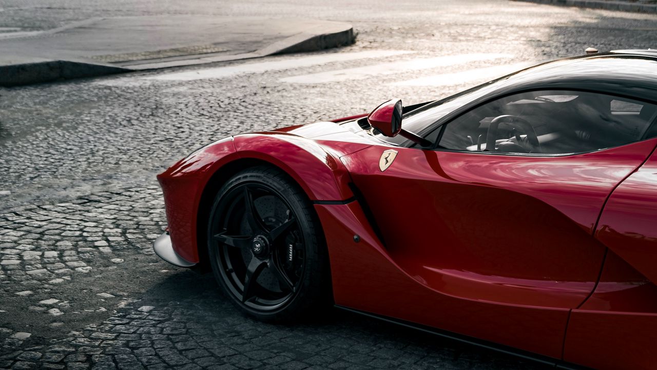 Wallpaper ferrari 458, ferrari, car, sports car, side view