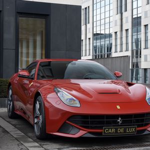 Preview wallpaper ferrari f12, ferrari f12berlinetta, red, gran turismo, sports car