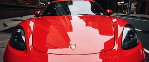 Preview wallpaper ferrari f430 challenge, ferrari, car, sportscar, red, front view