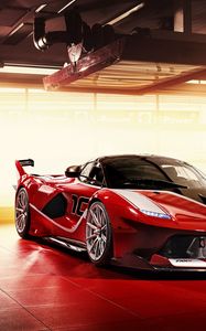 Preview wallpaper ferrari fxx-k, sports car, red