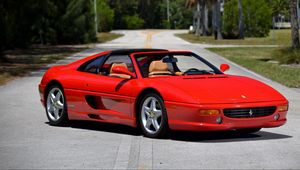 Preview wallpaper ferrari, gts, f355, 1994, side view