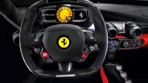 Preview wallpaper ferrari, laferrari, salon, auto, wheel