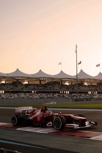 Preview wallpaper ferrari, race, field