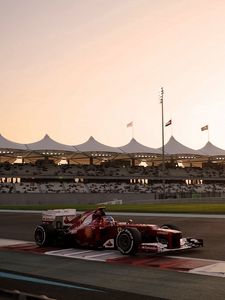 Preview wallpaper ferrari, race, field