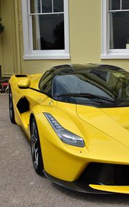 Preview wallpaper ferrari, sports car, side view