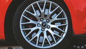 Preview wallpaper ferrari, wheel, tire