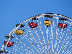 Preview wallpaper ferris wheel, amusement, entertainment