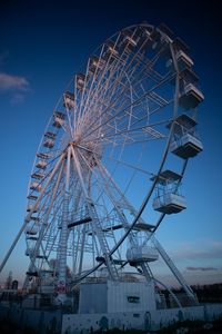 Preview wallpaper ferris wheel, attraction, blue