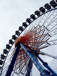 Preview wallpaper ferris wheel, attraction, city