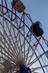 Preview wallpaper ferris wheel, attraction, construction, sky