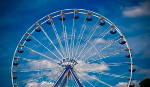 Preview wallpaper ferris wheel, attraction, entertainment