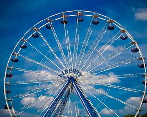 Preview wallpaper ferris wheel, attraction, entertainment