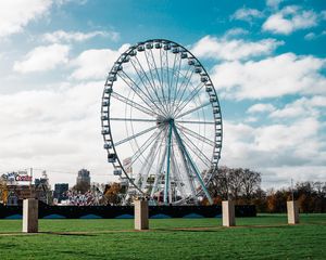 Preview wallpaper ferris wheel, attraction, park