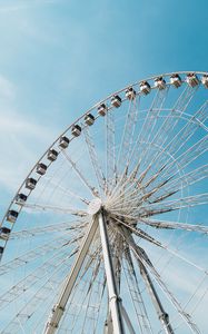 Preview wallpaper ferris wheel, attraction, sky