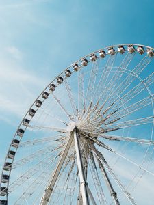 Preview wallpaper ferris wheel, attraction, sky