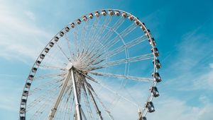 Preview wallpaper ferris wheel, attraction, sky