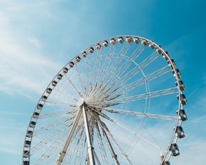 Preview wallpaper ferris wheel, attraction, sky