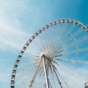 Preview wallpaper ferris wheel, attraction, sky