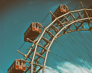 Preview wallpaper ferris wheel, attraction, sky