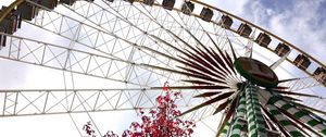 Preview wallpaper ferris wheel, attraction, view from below