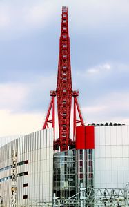 Preview wallpaper ferris wheel, building, architecture, attraction