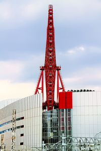 Preview wallpaper ferris wheel, building, architecture, attraction