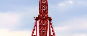 Preview wallpaper ferris wheel, building, architecture, attraction