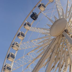 Preview wallpaper ferris wheel, cabins, attraction