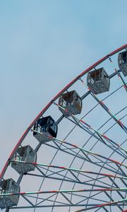 Preview wallpaper ferris wheel, cabs, height, entertainment, attraction
