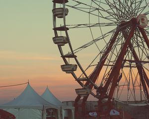 Preview wallpaper ferris wheel, entertainment, attractions