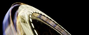 Preview wallpaper ferris wheel, light, long exposure, motion, blur
