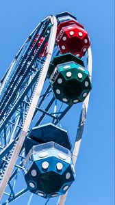 Preview wallpaper ferris wheel, sky, attraction