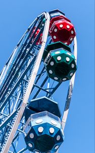 Preview wallpaper ferris wheel, sky, attraction