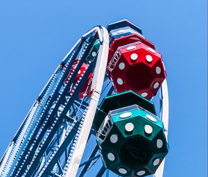 Preview wallpaper ferris wheel, sky, attraction