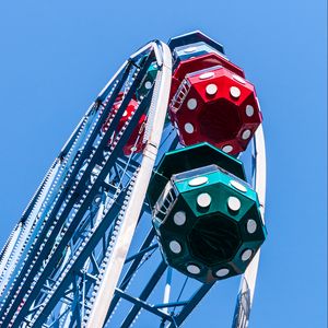 Preview wallpaper ferris wheel, sky, attraction