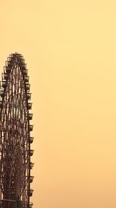 Preview wallpaper ferris wheel, sky, evening, attraction