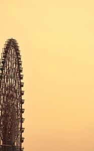 Preview wallpaper ferris wheel, sky, evening, attraction