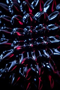 Preview wallpaper ferrofluid, texture, macro, black, reflection