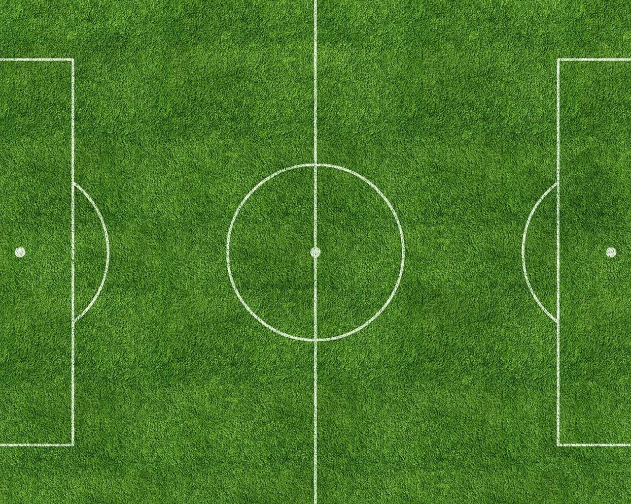 Download wallpaper 1280x1024 field, football, marking, green standard 5 ...