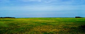 Preview wallpaper field, sky, grass, summer