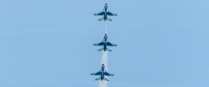 Preview wallpaper fighters, airplanes, sky, aviation, airshow