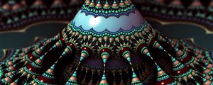 Preview wallpaper figure, 3d, fractal, rendering, abstraction