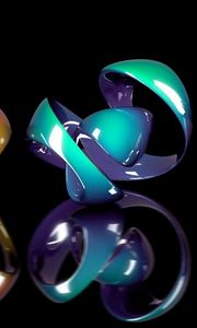 Preview wallpaper figures, shape, alloy, colorful