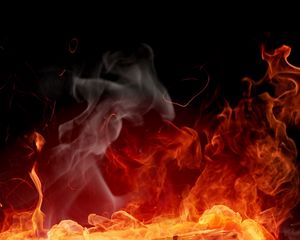 Preview wallpaper fire, background, color, abstraction