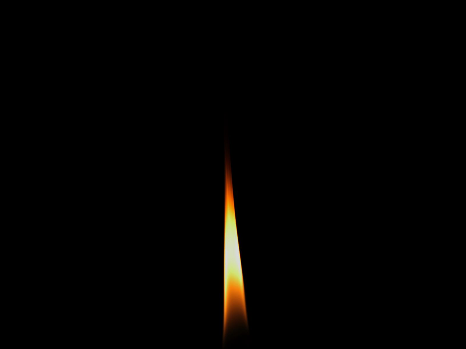 1600x1200 Wallpaper fire, candle, darkness, dark