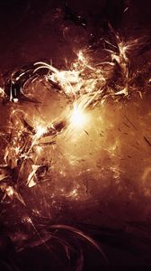 Preview wallpaper fire, circle, light, explosion