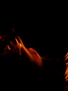 Preview wallpaper fire, dark, darkness, night