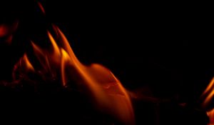 Preview wallpaper fire, dark, darkness, night