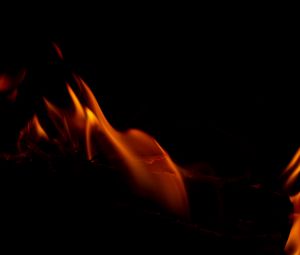 Preview wallpaper fire, dark, darkness, night